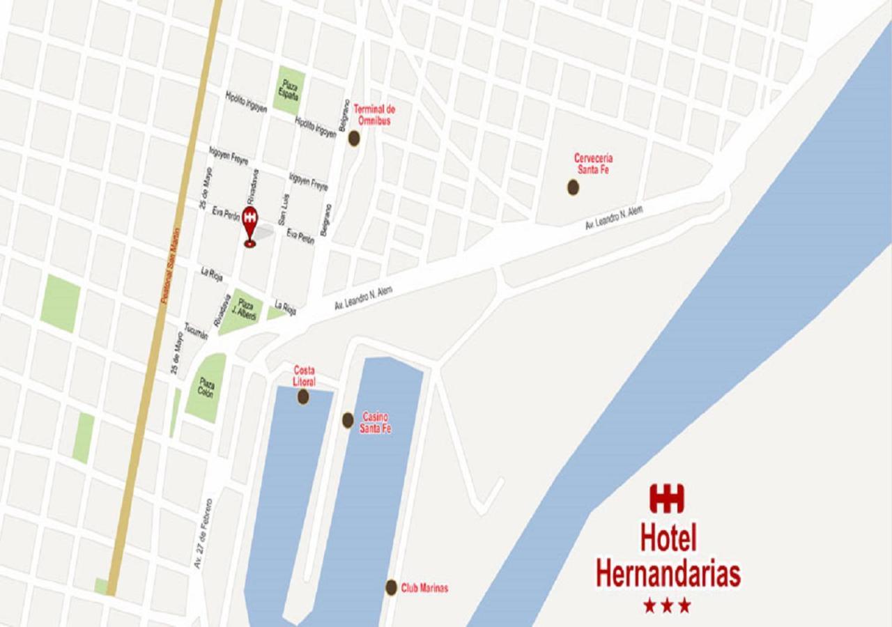 Hotel Hernandarias Santa Fe Zewnętrze zdjęcie